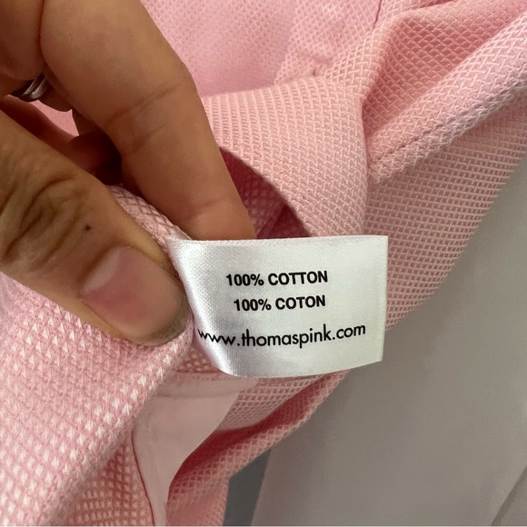 Thomas Pink Prestige Button Down Texture Shirt Sz 15.5 - 34 - Picture 3 of 7